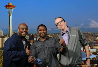 Three Fellows in Seattle