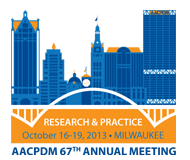 Logo of the AACPDM Annual Meeting